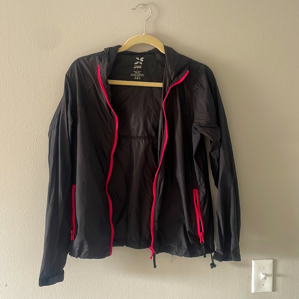 Thin Windbreaker, Black